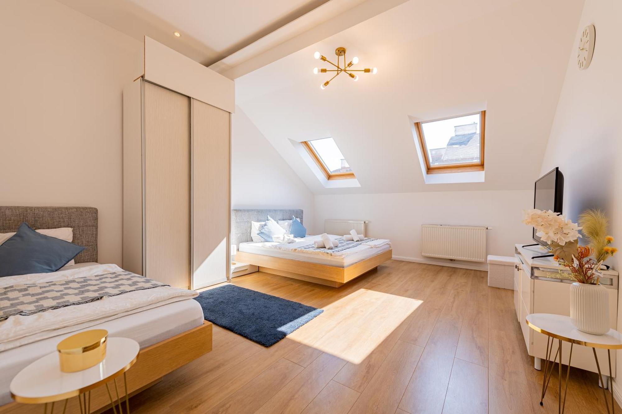 Apartment With Balcony Near Augarten Viena Exterior foto